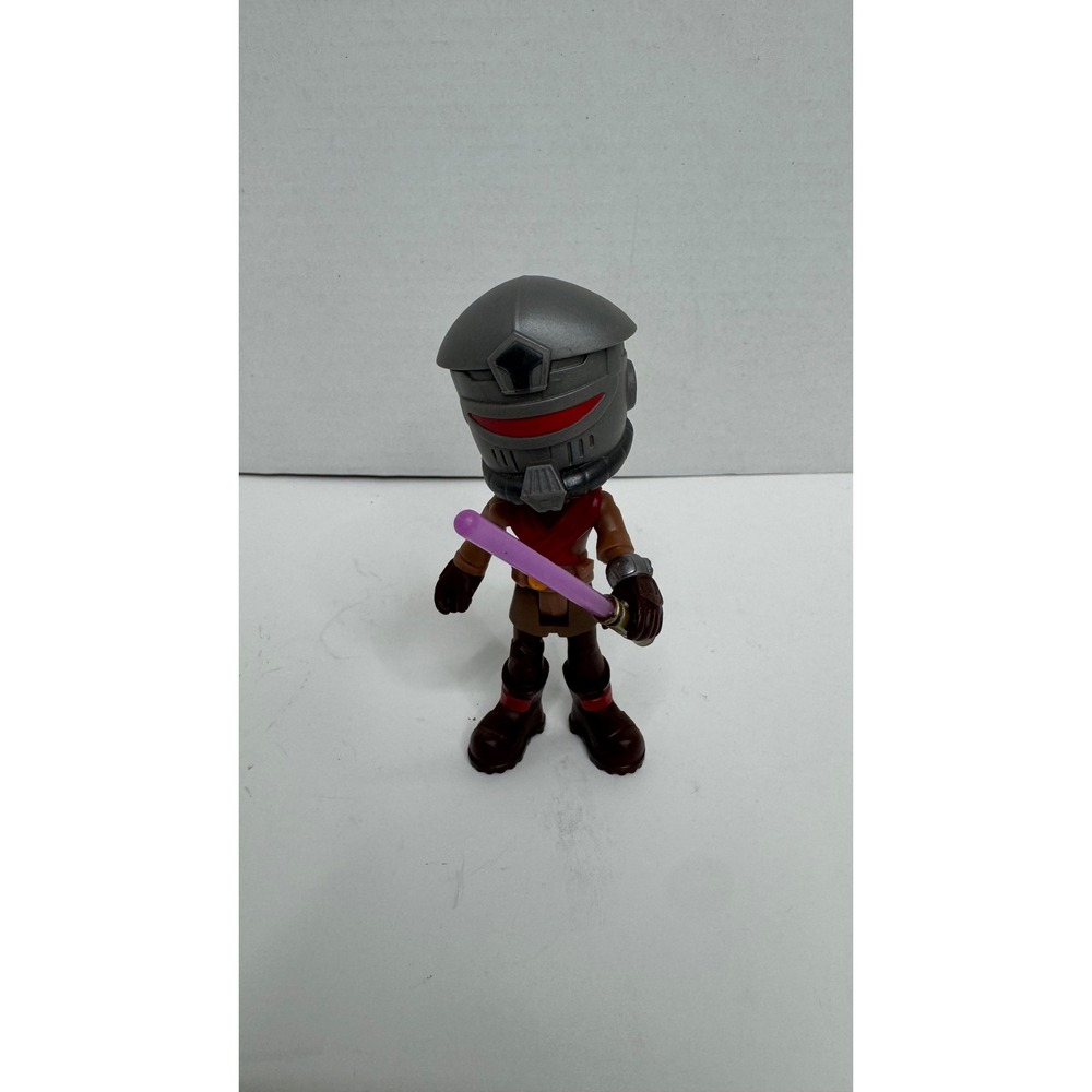 Hasbro Star Wars Galactic Heroes Jedi Knight Revan Figure Purple Lightsaber 2010